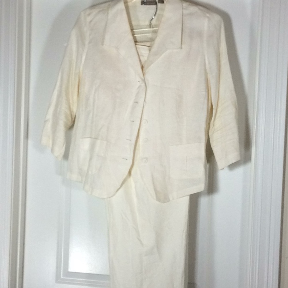 100% Linen Blazer & Pants